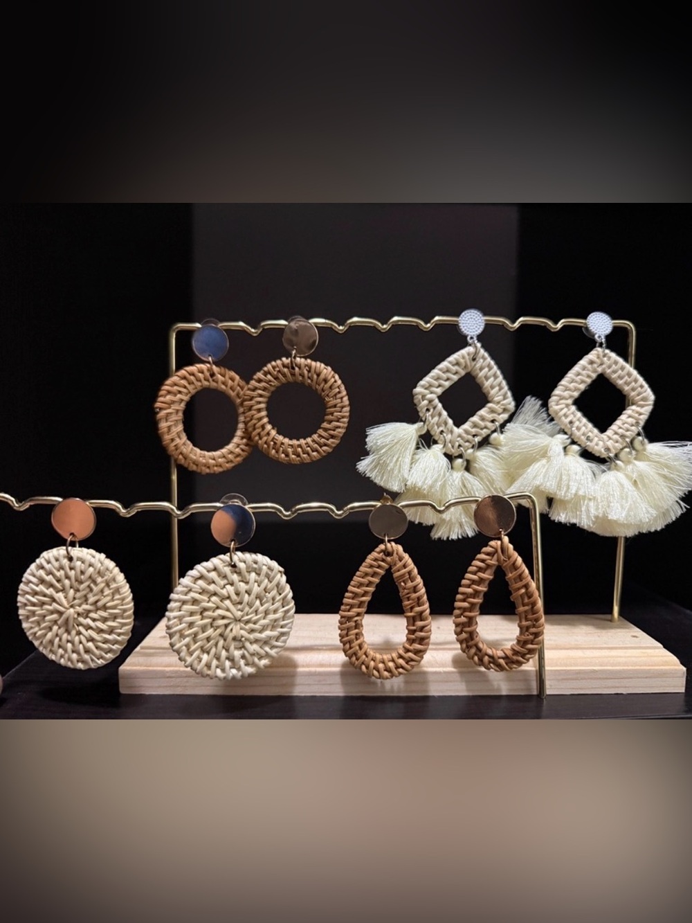 Boho Earrings Set of 4